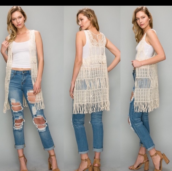 Crochet Vest - Picture 2 of 2